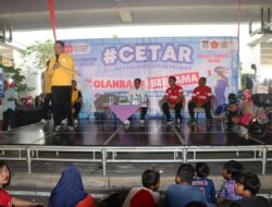 KAPOLRES TANGERANG SELATAN HADIRI OLAHRAGA BERSAMA TNI-POLRI DAN MASYARAKAT SERTA SOSIALISASIKAN PROGRAM CETAR DAN PELAYANAN PUBLIK DALAM RANGKA HUT KE-80 RI