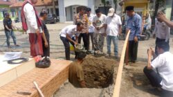 Camat Teluknaga Letakan Batu Pertama Pembangunan Sarana Masjid Agung Al Marwah 