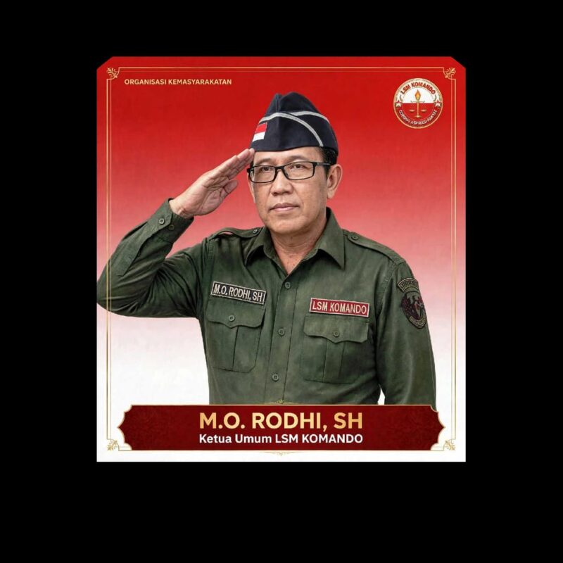 ‎‎Ketua Umum DPP LSM Komando Corong Aspirasi Rakyat, M. Omar Rodhi, S.H, Foto: ist