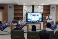 Kecamatan Teluknaga menerima kunjungan Komite II Dewan Perwakilan Daerah (DPD) RI, Foto: ist