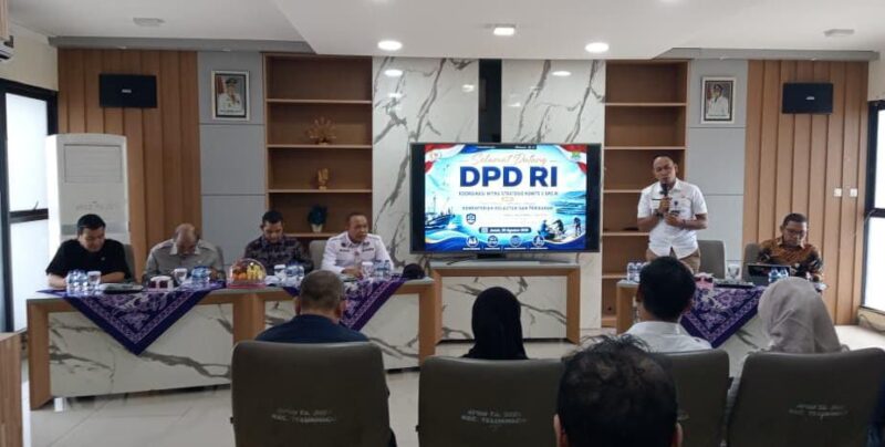 Kecamatan Teluknaga menerima kunjungan Komite II Dewan Perwakilan Daerah (DPD) RI, Foto: ist