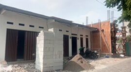 tiga ruko yang hampir finishing, Foto: Cakrabanten 