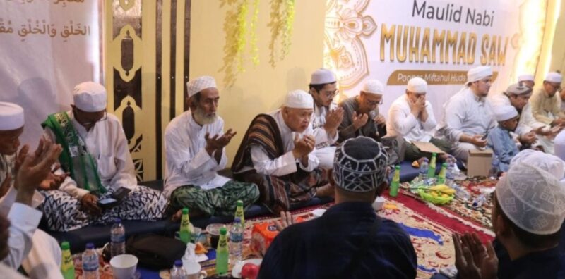 Maulid Nabi Muhammad SAW 10 Rabiul Awal 1448 Hijriah di Pondok Pesantren (Ponpes) Miftahul Huda Annidzom, Foto: ist