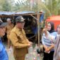 Wakil Wali Kota Tangerang, Maryono, saat meninjau lokasi terdampak kekeringan di Kelurahan Kunciran Jaya, Foto: ist